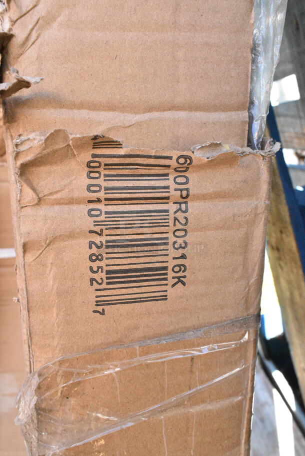 BRAND NEW SCRATCH AND DENT! 600PR20316K Regency 20 Pan End Load Stainless Steel Bun / Sheet Pan Rack - Unassembled. May Be Missing Pieces. - Image 3 of 3