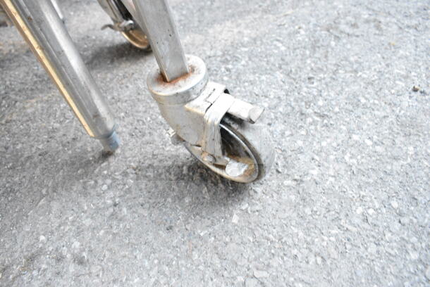 Metal Rolling Conveyor Frame on Commercial Casters.  - Image 2 of 5