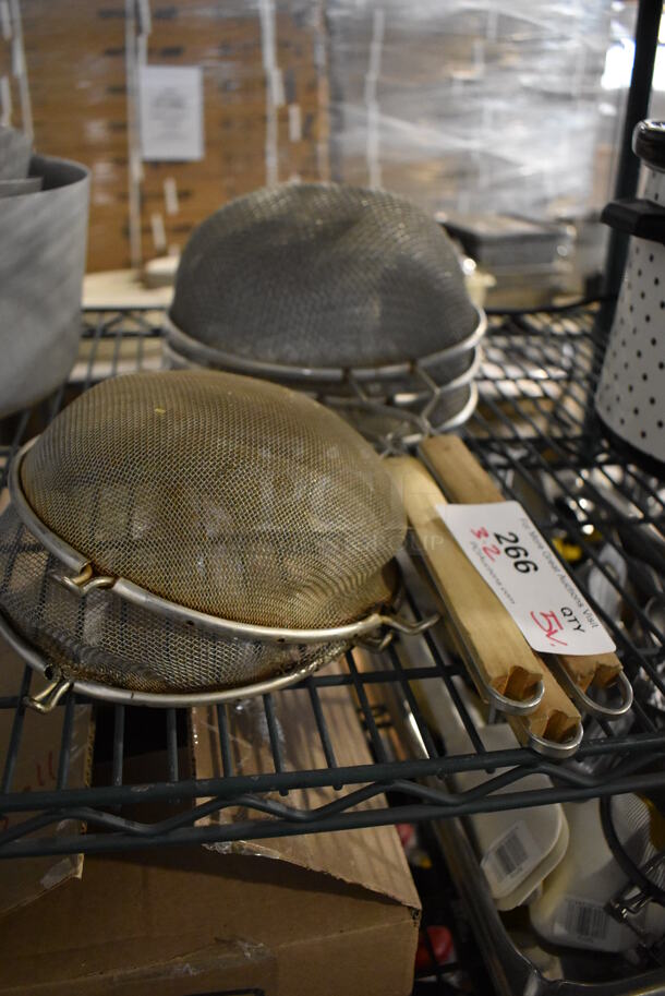 ALL ONE MONEY! Lot of 5 Strainers. Includes 10x23x3, 8x14x2 - Image 1 of 3