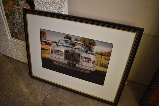 Framed Picture of Rolls Royce Corniche Drophead Coupe. - Image 3 of 7