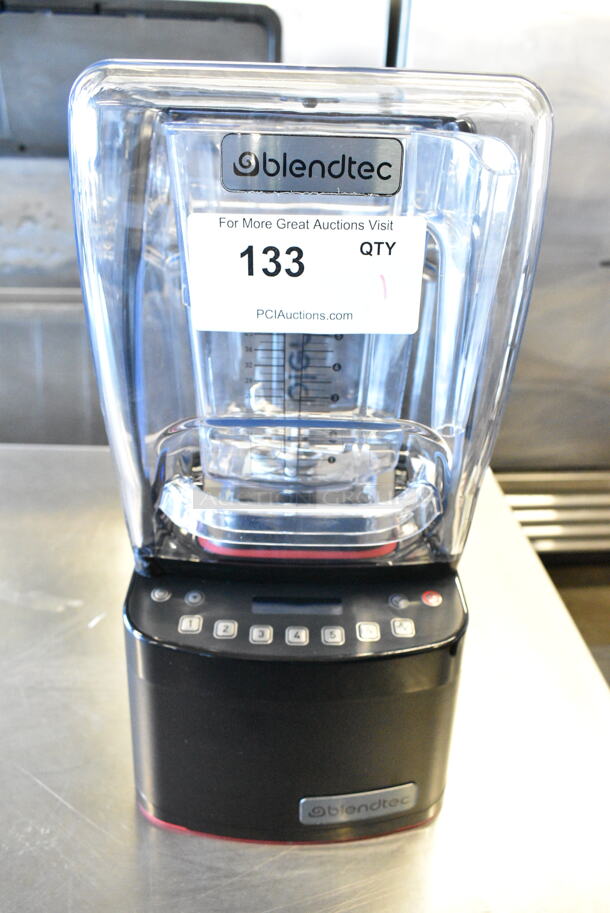 BRAND NEW SCRATCH AND DENT! 2024 Blendtec S885C2901-A1DA1D Stealth 885 3.8 hp Blender with Sound Enclosure and 90 oz. WildSide+ Jar. 120 Volts, 1 Phase. Tested and Working! - Image 1 of 6