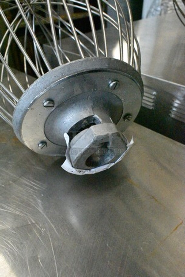 2 Metal Commercial 20 Quart Whisk Attachment for Hobart Mixer. 2 Times Your Bid! - Image 3 of 7