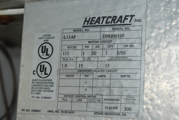 Dial Stainless Steel Commercial 2 Door Reach In Cooler Merchandiser. 115 Volts, 1 Phase. Tested and Powers On But Does Not Get Cold
 - Image 9 of 9