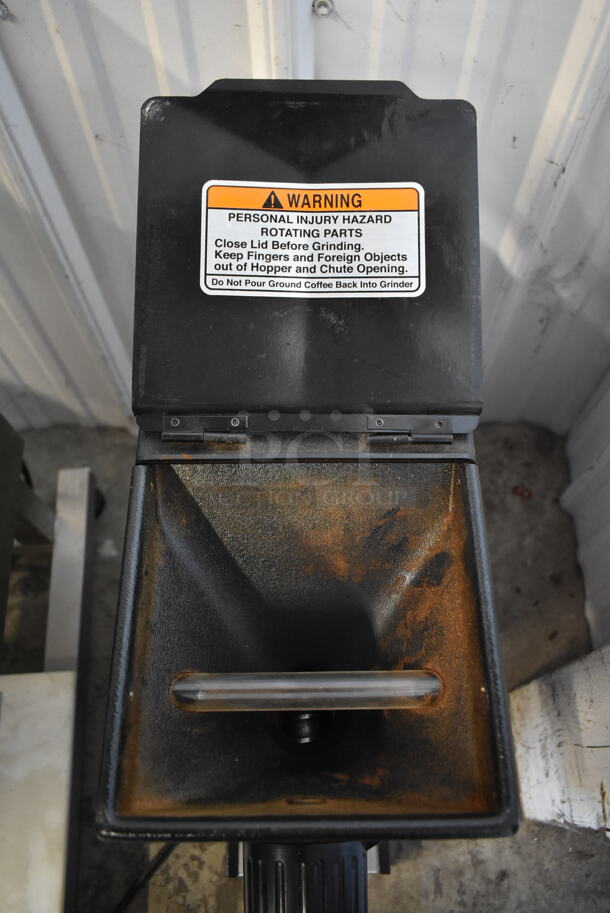 2016 Bunn G1 HD Metal Commercial Countertop Coffee Bean Grinder. 120 Volts, 1 Phase. Tested and Working! - Image 5 of 10