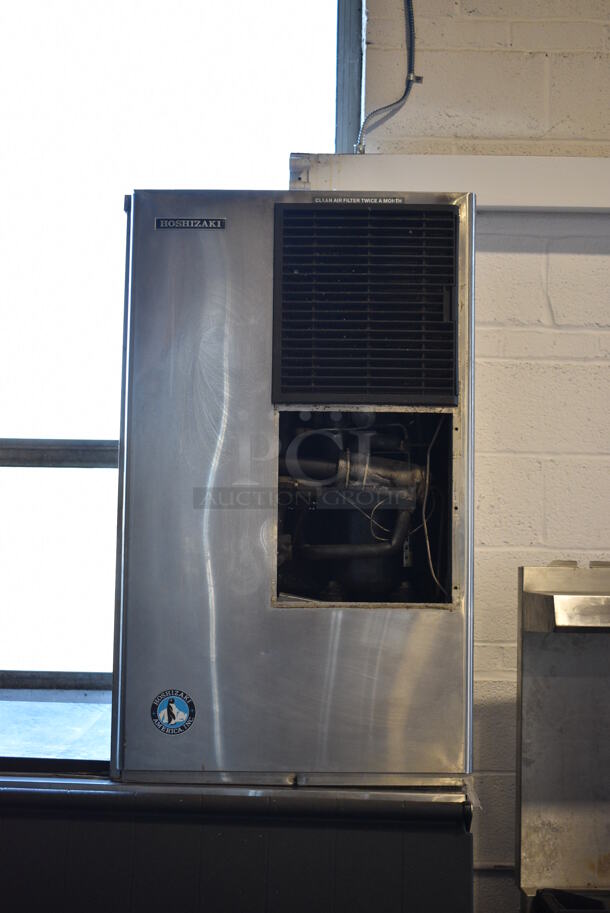 Hoshizaki KM-650MAH Stainless Steel Commercial Ice Head on Commercial Ice Bin. 208-230 Volts, 1 Phase. 45x35x84 - Image 3 of 7