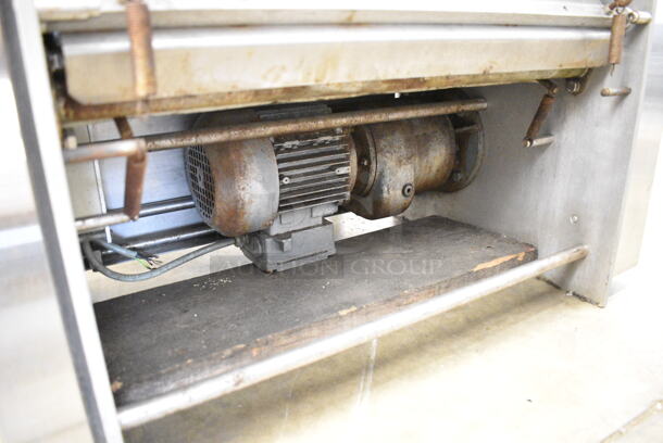 Seewer Rondo SPR53A Metal Commercial Countertop Dough Sheeter. No Conveyor. Cannot Test Due To Cut Power Cord - Image 4 of 6