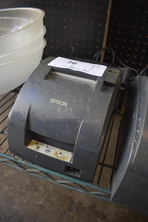 Epson Model M188B Receipt Printer. 6x10x6 - Image 2 of 4