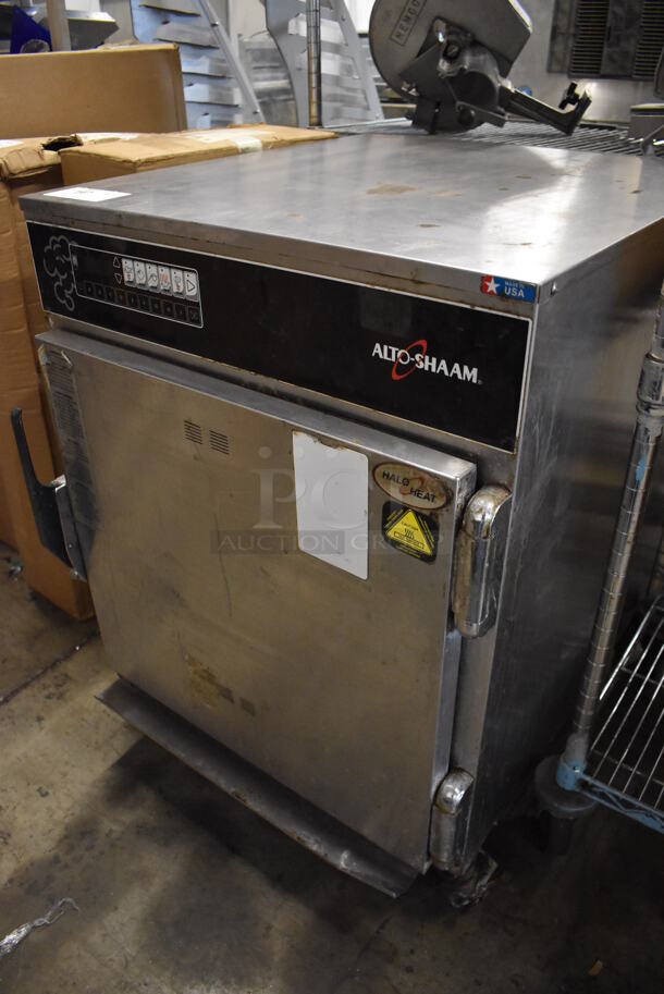 2013 Alto Shaam 767-SK/III Stainless Steel Commercial Undercounter Heated Holding Cabinet on Commercial Casters. 208-240 Volts, 1 Phase. 25.5x31x33 - Image 3 of 7