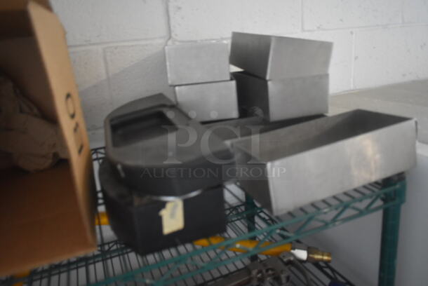 ALL ONE MONEY! Tier Lot of Various Items Including Metal Bins and Beverage Glasses - Image 5 of 5