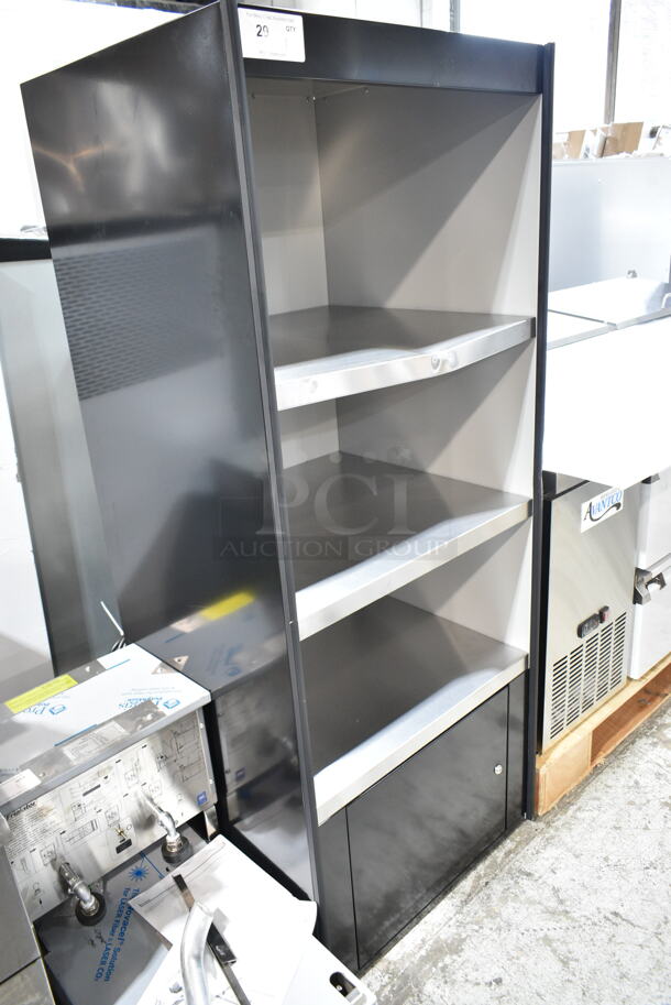 BRAND NEW SCRATCH AND DENT! All State Manufacturing AS273-N/L 27" x 23 1/4" x 72" Three-Shelf Condiment Stand AS273-N/L - Image 3 of 9