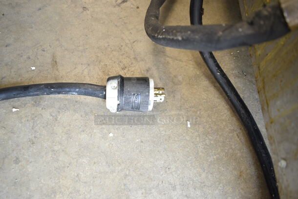 2019 Frymaster BIGLA430-8TSD Stainless Steel Commercial Natural Gas Powered 4 Bay Deep Fat Fryer w/ Filtration System on Commercial Casters. 105,000 BTU.  - Image 7 of 12