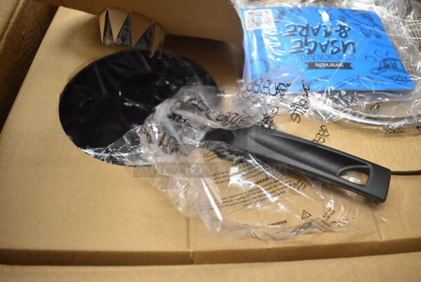 BRAND NEW IN BOX! Serene Life SLCW6GLD Set of Cookware Including Skillets and Sauce Pans - Image 4 of 7