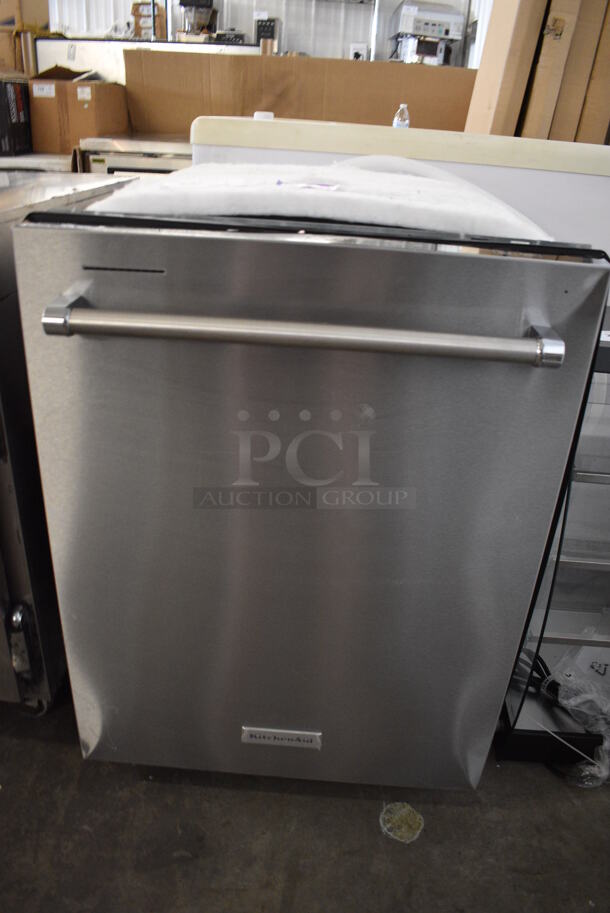BRAND NEW SCRATCH AND DENT! KitchenAid Model KDTM404KPS0 Stainless Steel Undercounter Dishwasher. 120 Volts, 1 Phase. 24x28x33.5 - Image 8 of 8