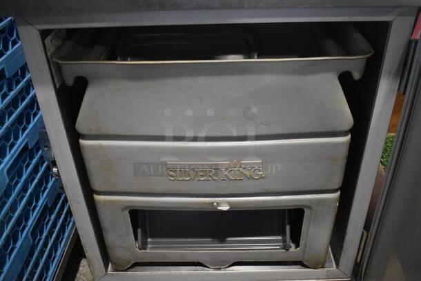 Silver King Model SK2SB Stainless Steel Commercial Countertop Lettuce Crisper. 115 Volts, 1 Phase. 25x22x42. Tested and Working! - Image 5 of 8