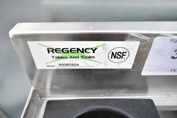 BRAND NEW SCRATCH AND DENT! Regency 600IB1824 18" x 24" Underbar Ice Bin - 77 lb. - Image 5 of 5
