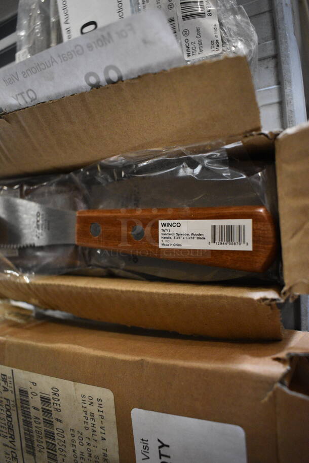 12 BRAND NEW IN BOX! Winco Stainless Steel Sandwich Spreader. 7.5". 12 Times Your Bid! - Image 3 of 3