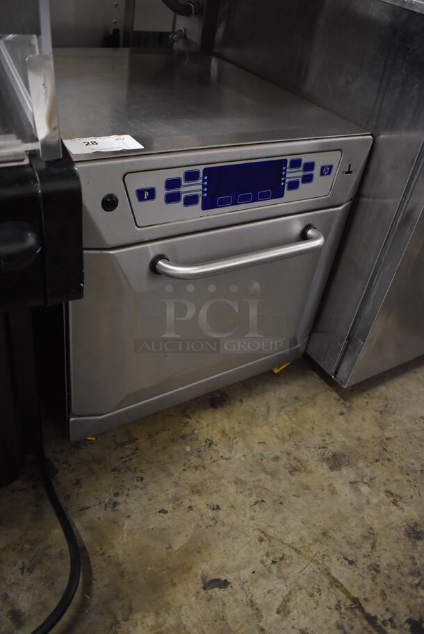 2010 Merrychef 402S Series V4 Stainless Steel Commercial Countertop Electric Powered Rapid Cook Oven. 208/240 Volts, 1 Phase. 23x27.5x23 - Image 3 of 9
