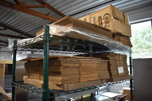 ALL ONE MONEY! Lot of 2 Tiers of Cardboard Boxes! - Image 3 of 3