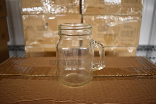 6 Boxes of 12 BRAND NEW Acopa 4.75 oz Mini Drinking Jar Glasses. 3x2x3.5. 6 Times Your Bid! - Image 1 of 4