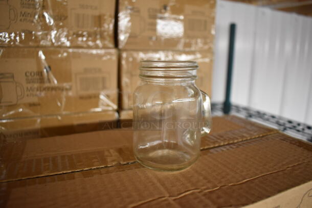 6 Boxes of 12 BRAND NEW Acopa 4.75 oz Mini Drinking Jar Glasses. 3x2x3.5. 6 Times Your Bid! - Image 3 of 4