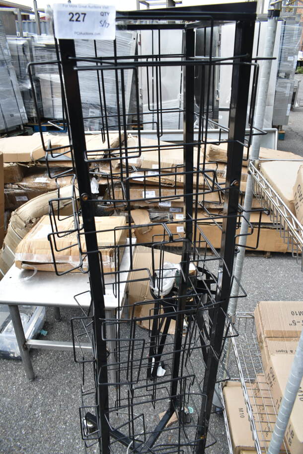 Black Rack on Commercial Casters.  - Image 3 of 3