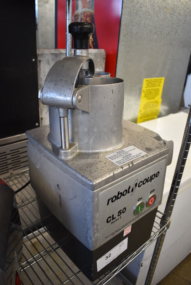 Robot Coupe CL50 Series E Metal Commercial Countertop Food Processor. 120 Volts, 1 Phase. 14x13x24. Tested and Working! - Image 2 of 6