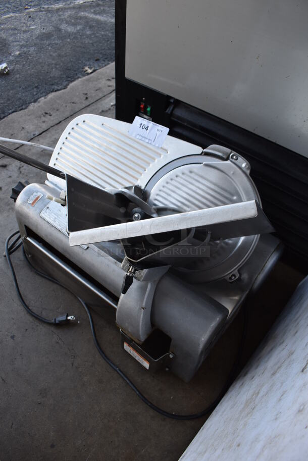 Hobart 1612 Stainless Steel Commercial Countertop Automatic Meat Slicer. 115 Volts, 1 Phase. 21x26x21. Tested and Working! - Image 4 of 6