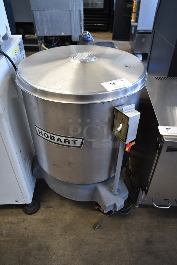 Hobart SDPS Stainless Steel Commercial Floor Style Lettuce Spinner Salad Spinner on Commercial Casters. 115 Volts, 1 Phase. Tested and Working! - Image 1 of 4