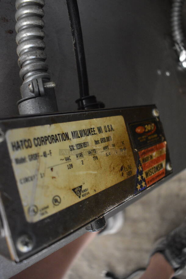 Hatco Model GRSBF-48-F Metal Commercial Warming Plate. 120 Volts, 1 Phase. 49.5x17x4.5. Tested and Working! - Image 4 of 4