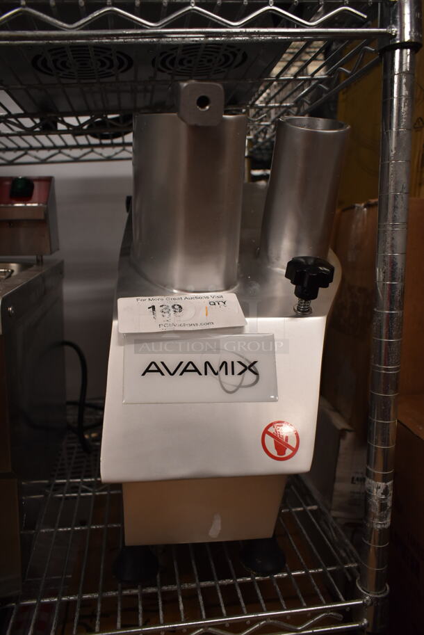 BRAND NEW SCRATCH AND DENT! AvaMix 177CFP5D Metal Commercial Countertop Food Processor. 120 Volts, 1 Phase. Tested and Working! - Image 2 of 7