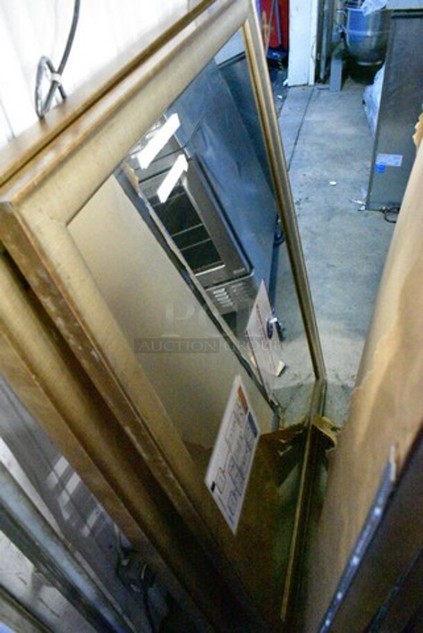 6 Various Framed Mirrors. Includes 41x2x58. 6 Times Your Bid!  - Image 7 of 9