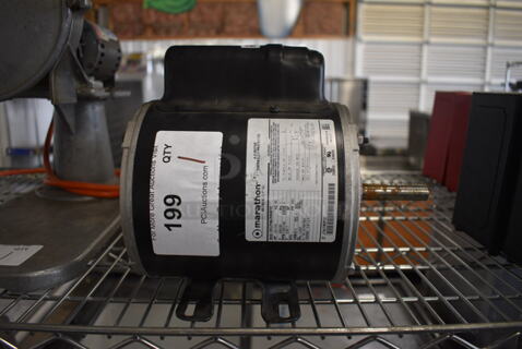 Marathon AC Motor. 208-230 Volts, 1 Phase. 11x7x9