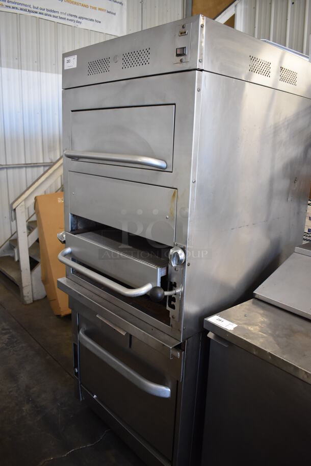 Southbend Platinum Metal Commercial Natural Gas Powered Vertical Upright Broiler. 32x43x75 - Image 2 of 9