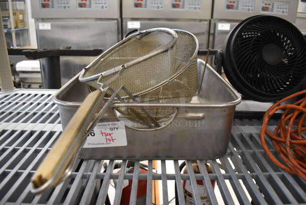 ALL ONE MONEY! Tier Lot of Various Items Including Extension Cord, Fan and Strainers - Image 2 of 4