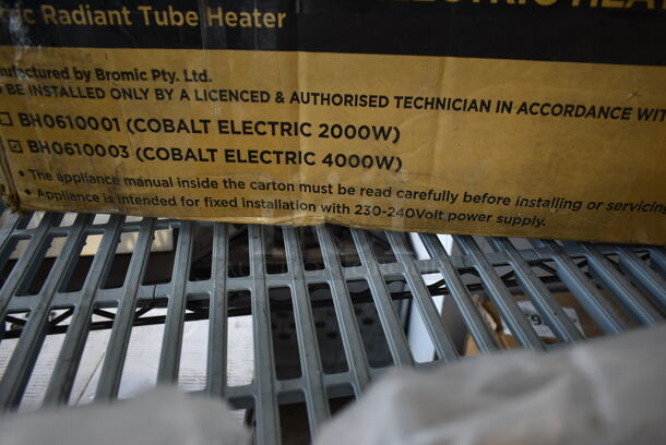 BRAND NEW SCRATCH AND DENT! 2021 Cobalt BH0610003 Smart Heat Electric Powered Heater. Stock Picture Used as Gallery Picture. 220/240 Volts. Tested and Working! - Image 8 of 8