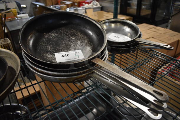 4 Metal Skillets. 22x12.5x2. 4 Times Your Bid! - Image 1 of 2
