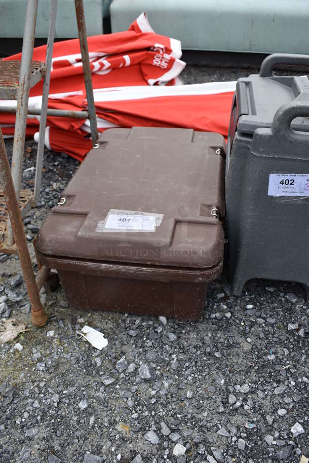 Carlisle NPC160 Brown Poly Insulated Food Carrying Box. 16x24x10 - Image 2 of 5