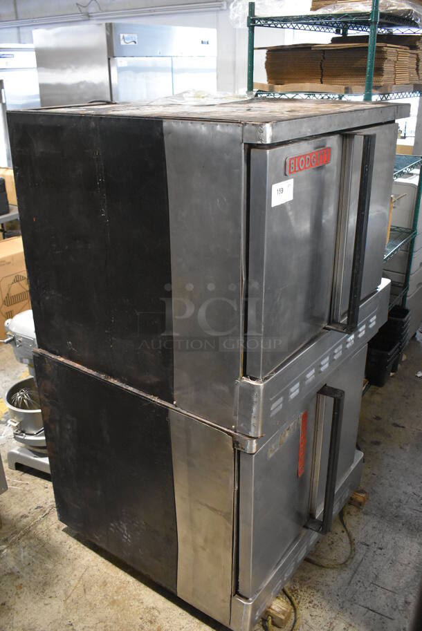 2 Blodgett Stainless Steel Commercial Natural Gas Powered Full Size Convection Ovens w/ Solid Doors and Thermostatic Controls. 2 Times Your Bid! - Image 2 of 7