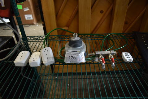 ALL ONE MONEY! Lot of Various Items Including Outlet Attachment. 
