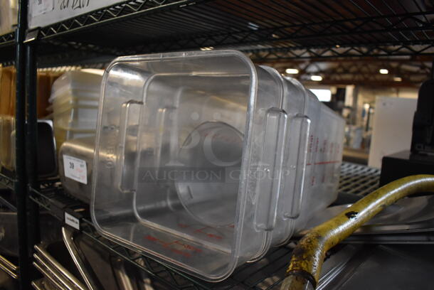 ALL ONE MONEY! Tier Lot of Various Items Including Poly Bins and Stainless Steel Drop In Bins - Image 3 of 4
