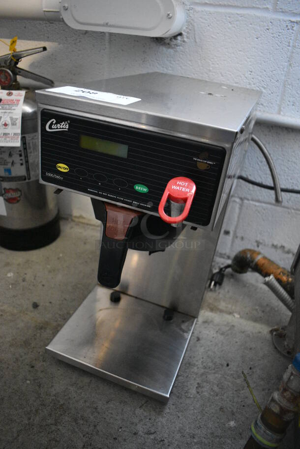 Curtis Model SCD60QT61A00 Stainless Steel Commercial Countertop Coffee Machine w/ Hot Water Dispenser and Poly Brew Basket. 120/220 Volts, 1 Phase. 9x19x18 - Image 3 of 5