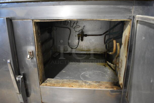 Stainless Steel Commercial Dough Retarder w/ Cutting Board Countertop. 72.5x31x45. Tested and Does Not Power On - Image 4 of 6