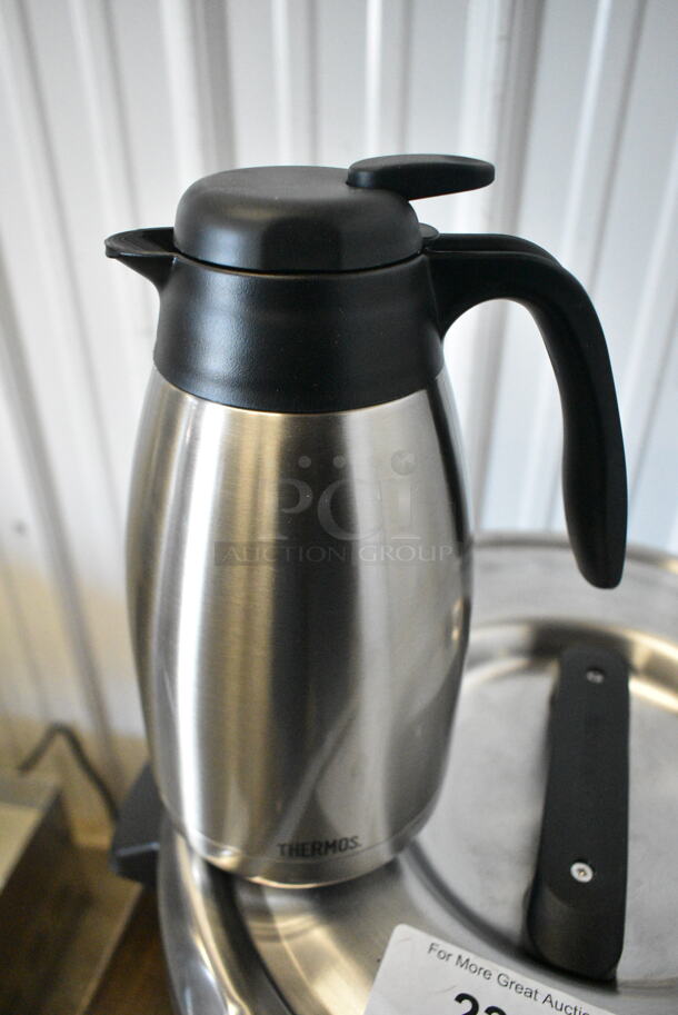 4 BRAND NEW SCRATCH AND DENT! Thermos TGS15SC Stainless Steel Carafe. 4 Times Your Bid!  - Image 3 of 7