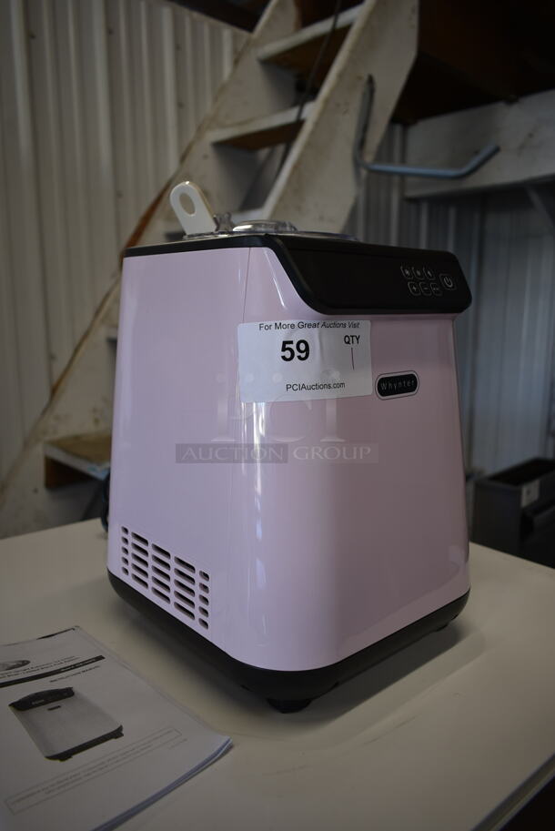 BRAND NEW SCRATCH AND DENT! Whynter ICM-128BPS Upright Automatic Ice Cream Maker LCD Digital Display. 115 Volts, 1 Phase. Tested and Working! - Image 5 of 8