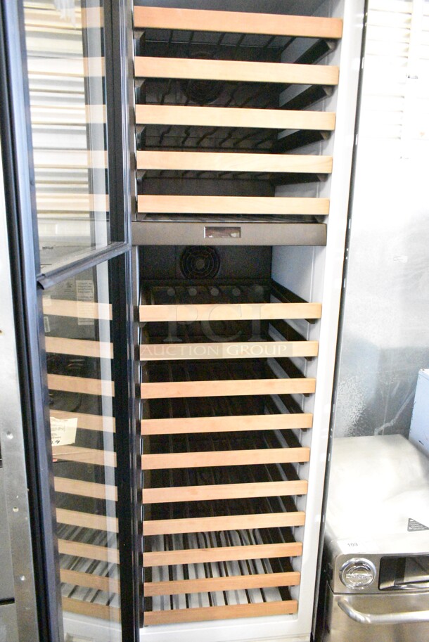 LIKE NEW! Sub-Zero IW-24 Metal Single Door Reach In Wine Chiller Merchandiser. 115 Volts, 1 Phase. Tested and Does Not Power On - Image 2 of 4