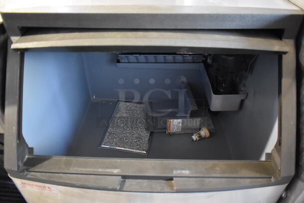 2012 Manitowoc QY0134A Stainless Steel Commercial Self Contained Undercounter Ice Machine. 115 Volts, 1 Phase. 26x28x33 - Image 4 of 7