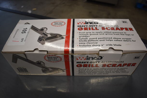 BRAND NEW IN BOX! Winco Metal Grill Scraper. 14x6x4.5 - Image 5 of 5