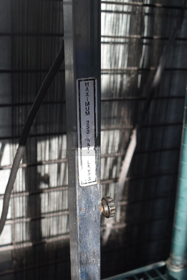 American Permanent Ware DW-1A Metal Commercial Countertop 2 Head Warming Lamp. 120 Volts, 1 Phase. 14x21x24 - Image 2 of 4