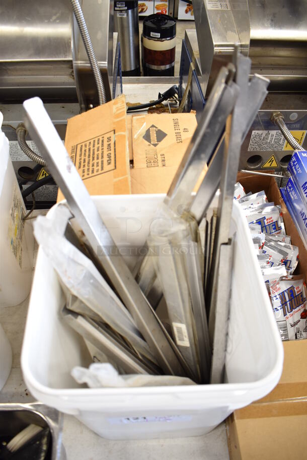 ALL ONE MONEY! Lot of Various Items Including Deli Paper Sheets, Gloves, Wet Towels, Metal Adapters and Matches - Image 2 of 8