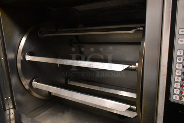 Cleveland BMR-32 Stainless Steel Commercial Natural Gas Powered Rotisserie Oven w/ Skewers, 2 Drawers. 45,000-60,000 BTU. - Image 4 of 8
